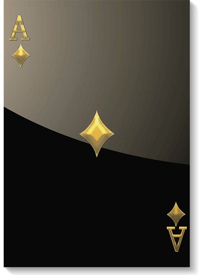 Decorative Wall Art Painting Gold/Black/Grey 40 x 60cm