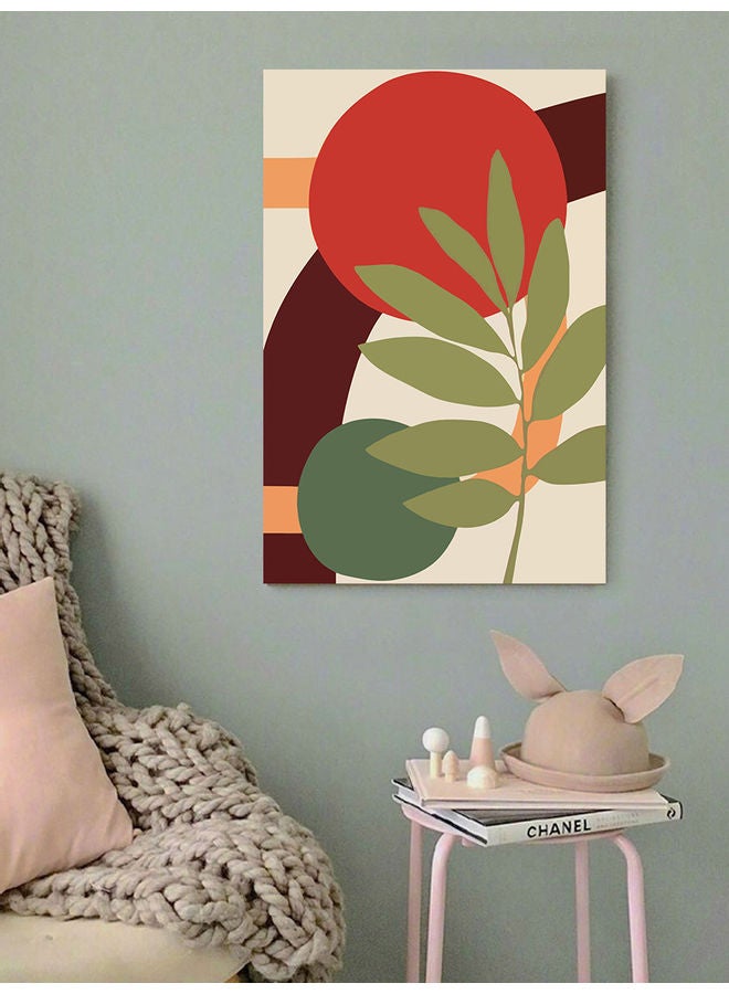 Atiq Abstract Wall Painting Multicolour 40x60cm - Image 2