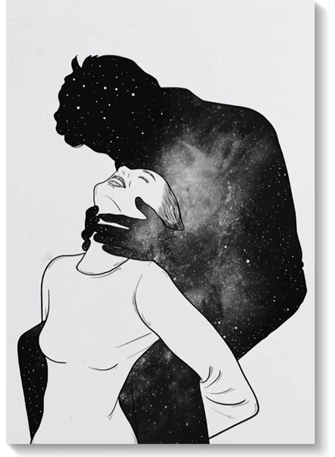أتيك لوحة فنية لكلمة "Love" متعدد الألوان 40x60سم  - Image 1