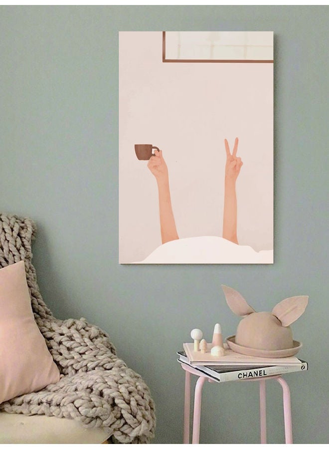 Atiq Good Morning Wall Art Multicolour 40x60cm - Image 2