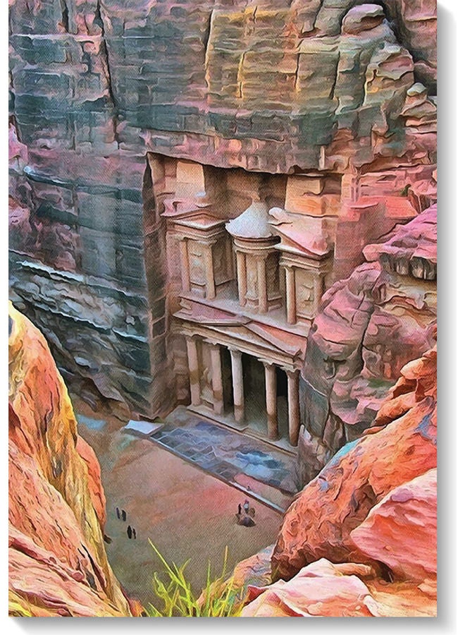 أتيك لوحة فنية بتصميم بيترا جوردان متعدد الألوان 40x60سم - Image 1