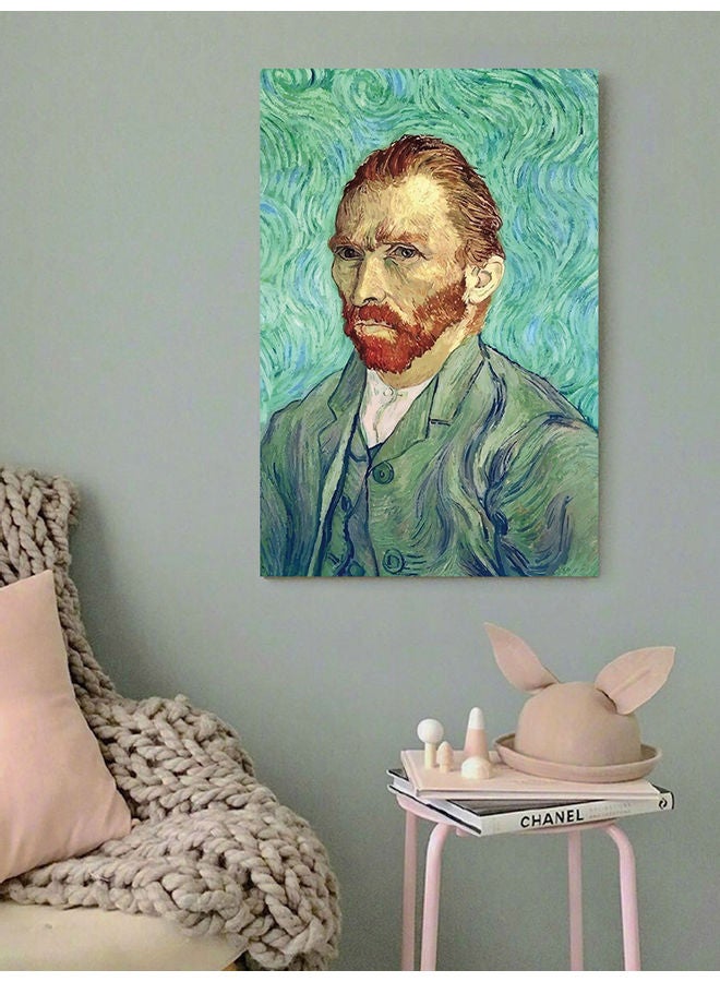 Atiq Van Gogh Wall Art Multicolour 40x60cm - Image 2