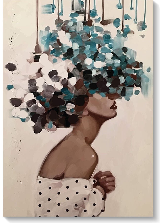 أتيك لوحة فنية لديكور الحائط متعدد الألوان 40 x 60سم 