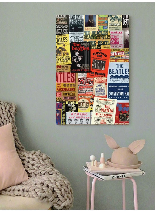 Atiq Decorative Wall Art Painting Multicolour 40 x 60cm - Image 3