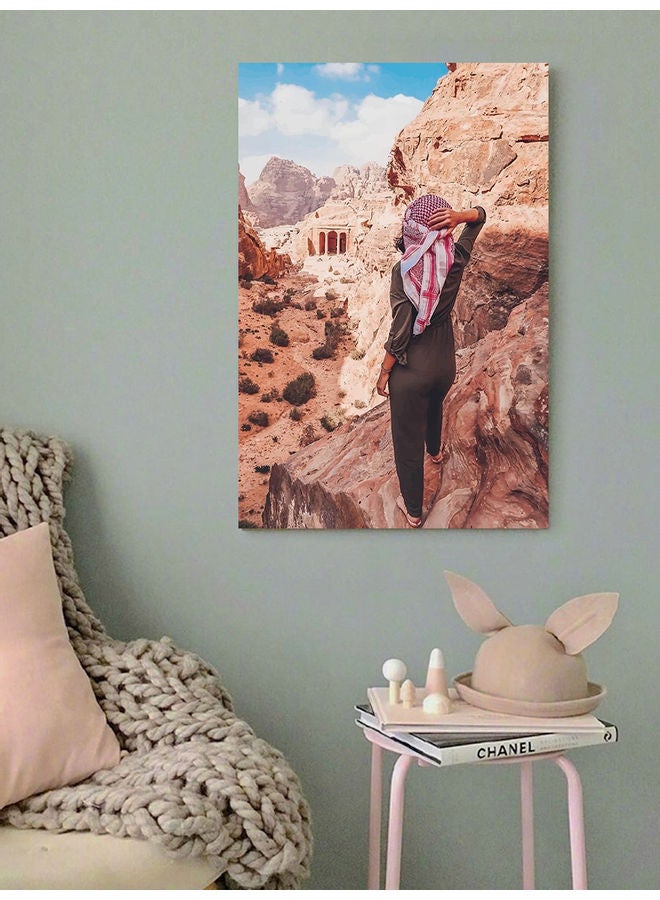 أتيك لوحة فنية بتصميم بيترا جوردان متعدد الألوان 40x60سم - Image 2