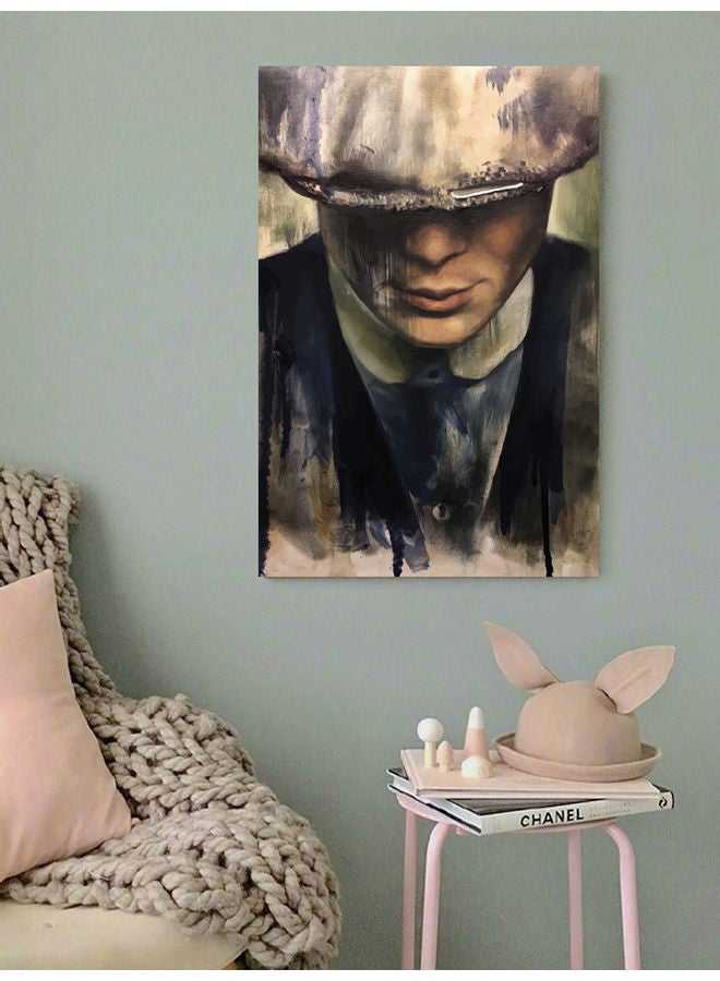 Atiq Thomas Shelby Beaky Blinders Wall Art Multicolour 40x60cm  - Image 3