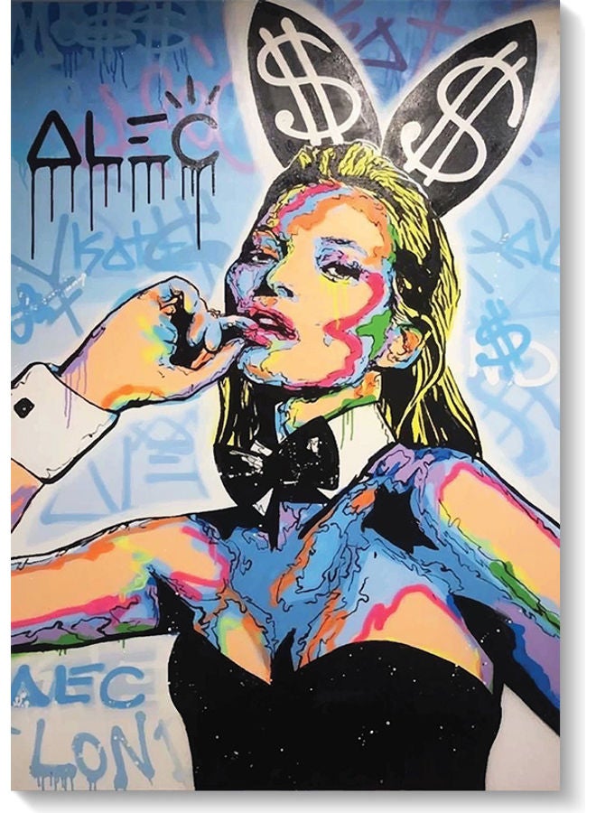 أتيك لوحة فنية أليك مونوبولي متعدد الألوان 40x60سم - Image 1