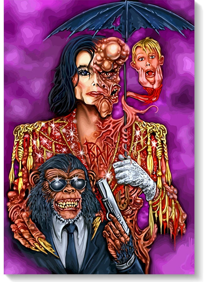 Michael Jackson Wall Art multicolour 40 x 60cm