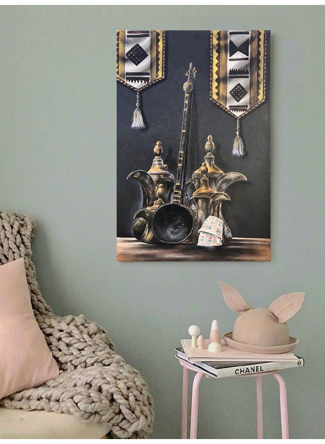 أتيك ديكورات حائط متعدد الألوان 40x60سم  - Image 2