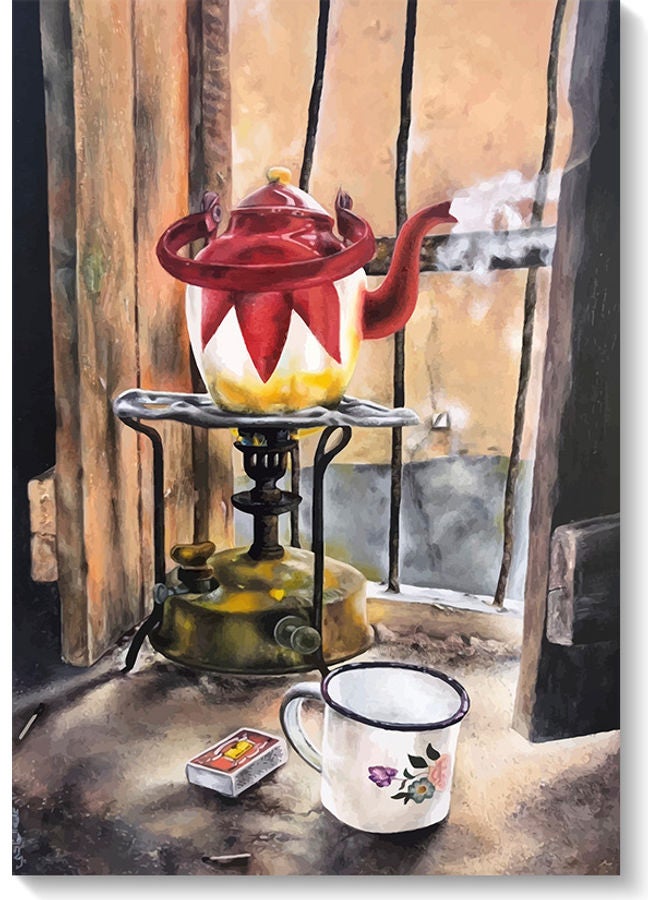 Atiq Old Times Themed Wall Art Painting Multicolour 40x60cm  - Image 1