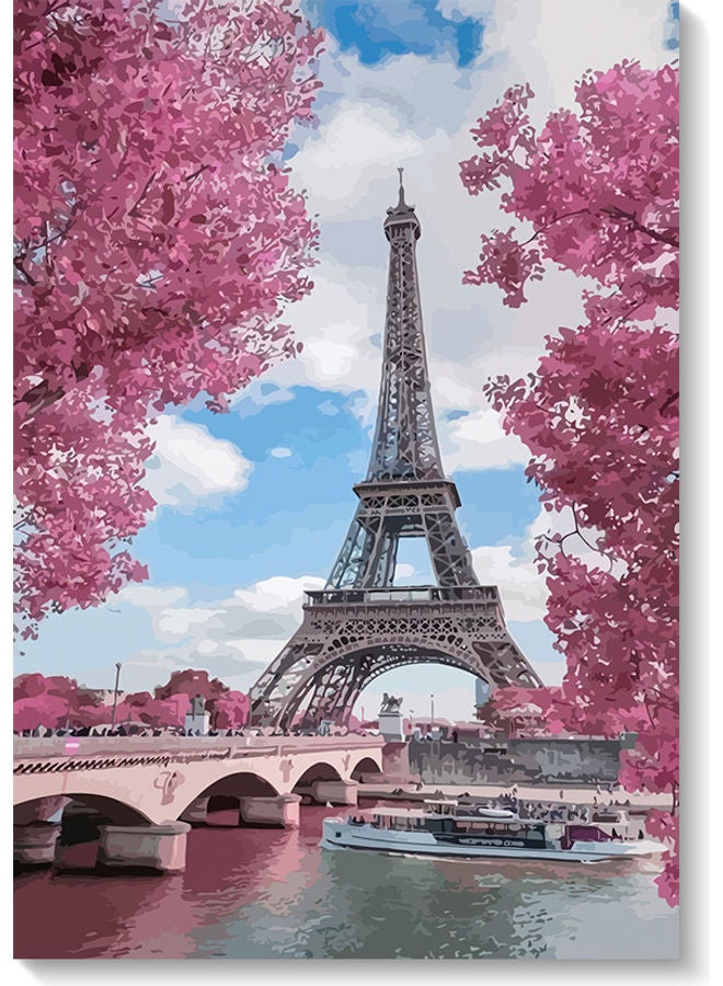 Atiq Paris In Spring Wall Art Multicolour 40x60cm - Image 1