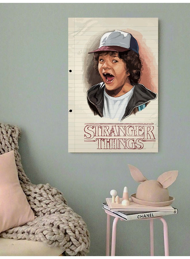 Atiq Dustin Stranger Things Wall Art Multicolour 40x60cm - Image 2