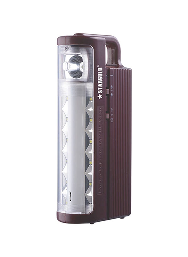 Stargold Rechargeable Emergency Light Maroon