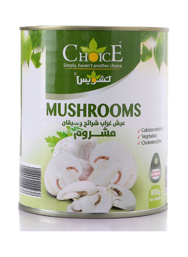 تشويس - علبة شرائح فطر مشروم سهلة الفتح 800غرام - Image 1