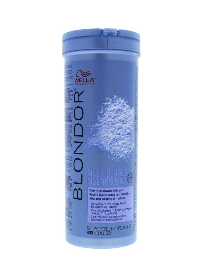 WELLA Blondor Multi Lightening Powder Blue 400grams  - Image 1