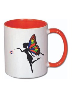 Fairy Ceramic  Printed Mug Orange/White - v1609687384/N43397846A_1