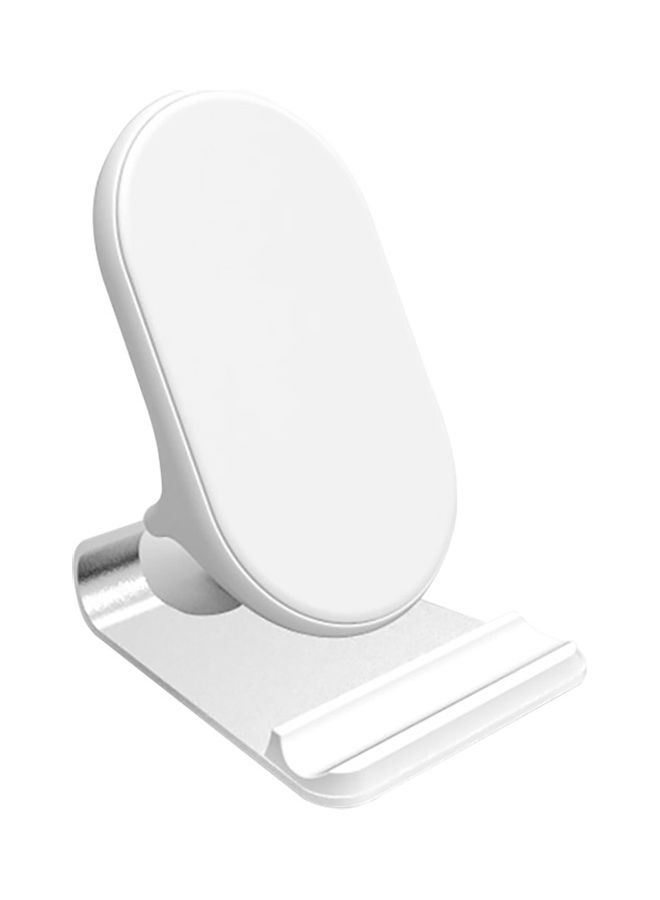20W Qi Wireless Charger Stand White - Image 1