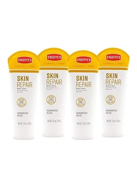 Pack Of 4 Skin Repair Body Lotion Set 198 x 4grams