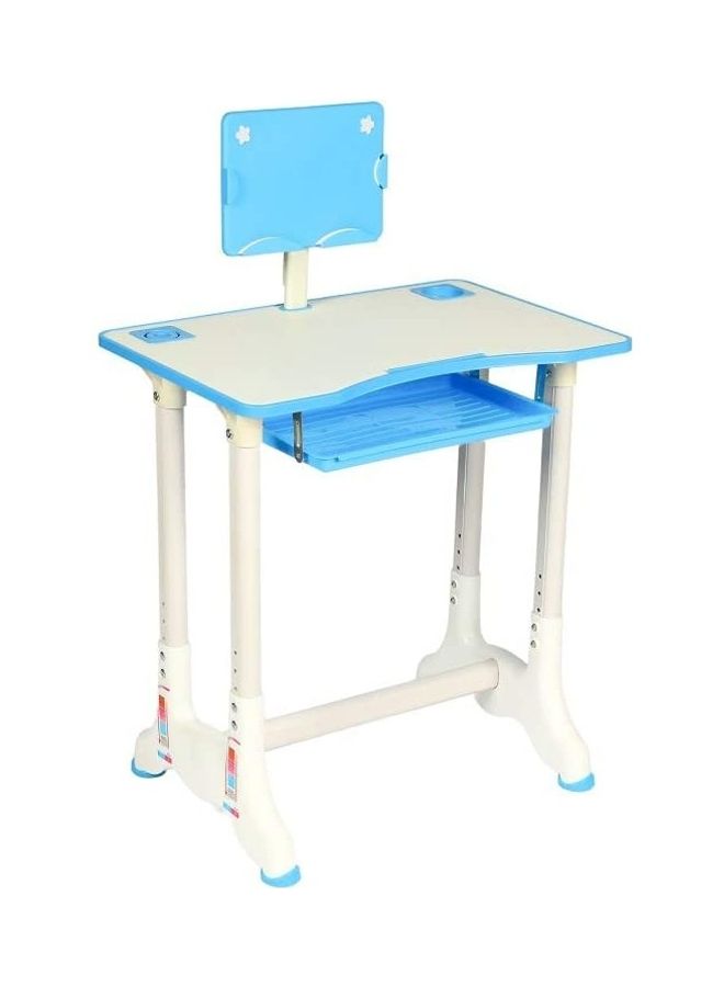 Children’s Study Chair And Table Blue - Image 1