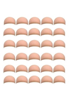 30-Piece Wig Cap Set Pink One Size - v1609743254/N43352553A_1