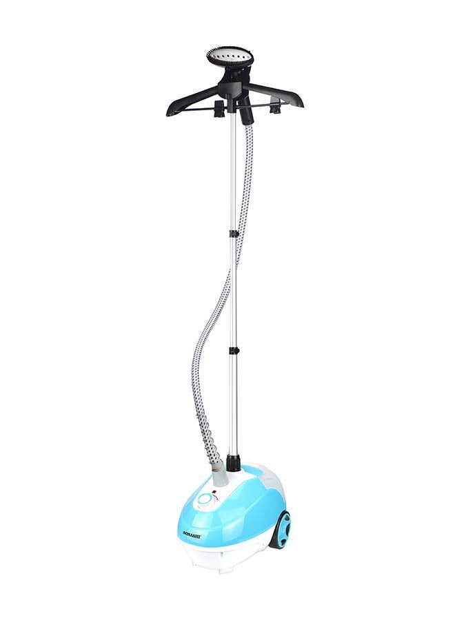 SONASHI Garment Steamer - Suitable for All Fabrics | Automatic Re-Start and Double Safety System | Big Water Tank 1.3L with Overheat Protection | Continuous Working 40 MINs 1.3 L 1700 W SGS-321 Blue 