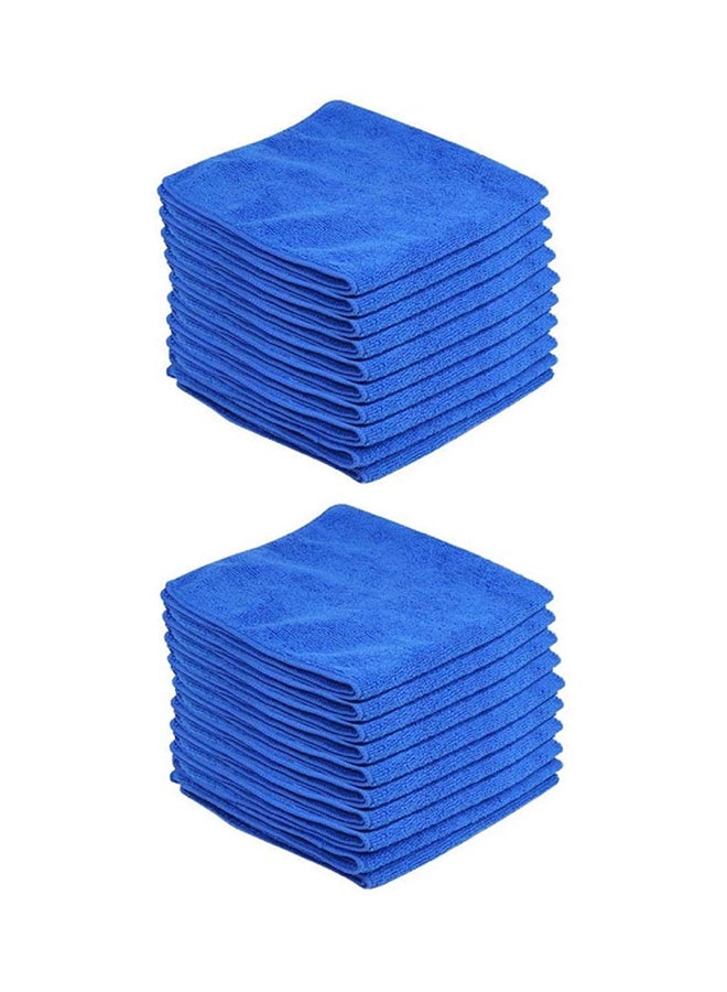 Generic 20-Pieces Microfiber Absorbent Car Wash Cleaning Towel Soft Polish Cloth 40 x 40 cm - Image 1