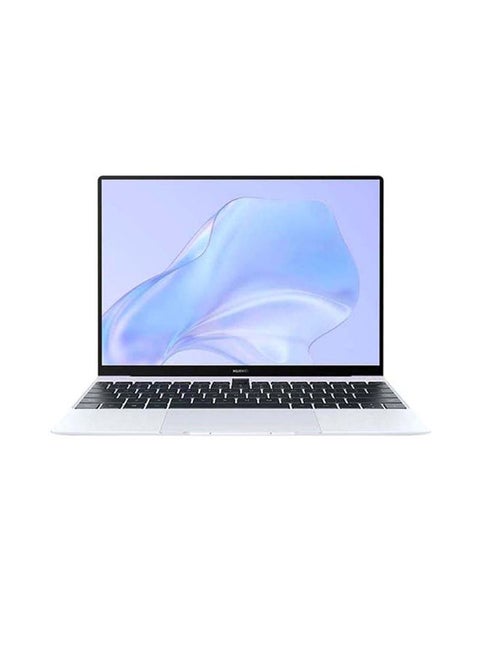 MateBook X 2020 Laptop With 13-Inch Display, Core i5-10210U Processer/16GB RAM/512GB SSD/Intel UHD Graphics English Silver Frost