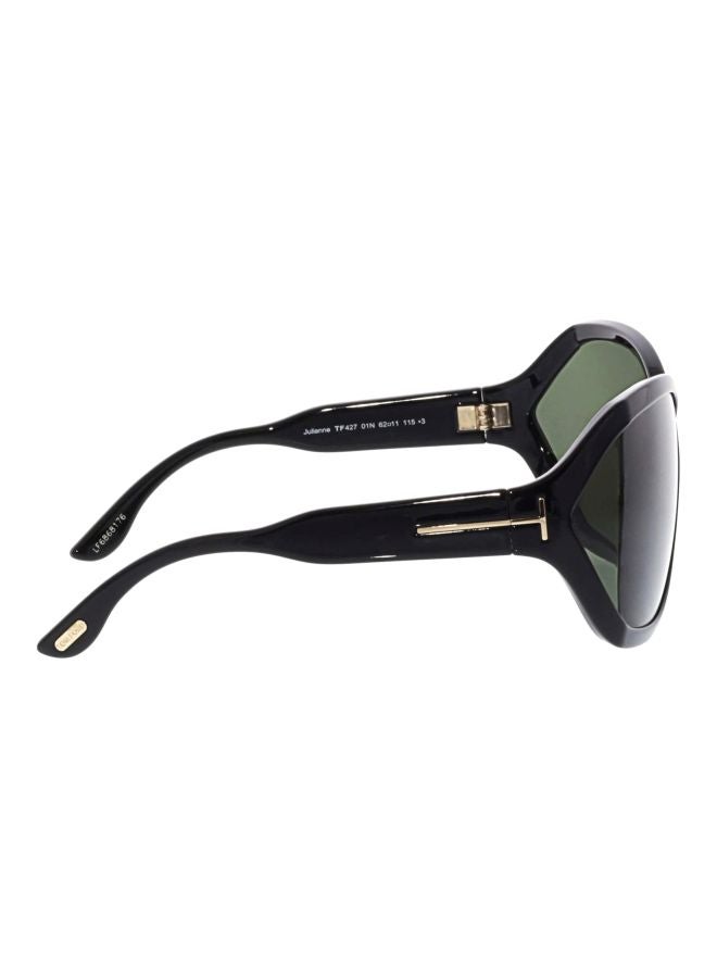 TOM FORD Women's Iconic Black Oversized Sunglasses - Lens Size: 62 mm - Image 3