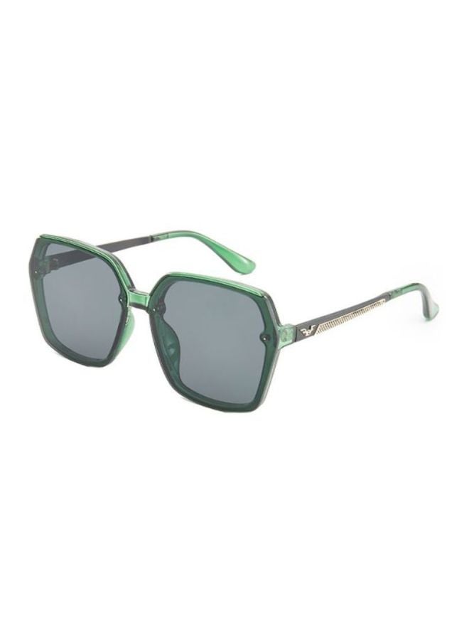 Sharpdo UV Protected Hexagon Sunglasses - Lens Size: 55 mm
