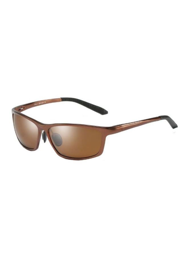 Men's Sport Frame Sunglasses - Lens Size: 55 mm