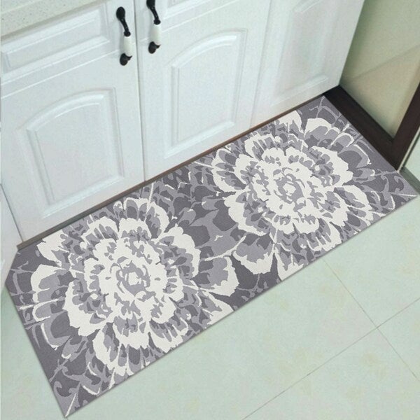 1 Piece Flower Decor Simple Rectangle Soft Rug multicolour 40*60(W*L)cmcm - Image 3
