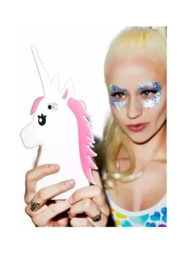 Soft Silicone Single Horn Pony Shape Protective Case Cover Multicolour - Image 2