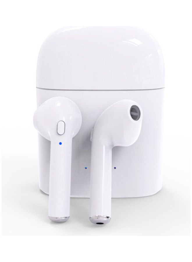Mini Wireless Bluetooth Earphone In Ear Stereo Earbud white