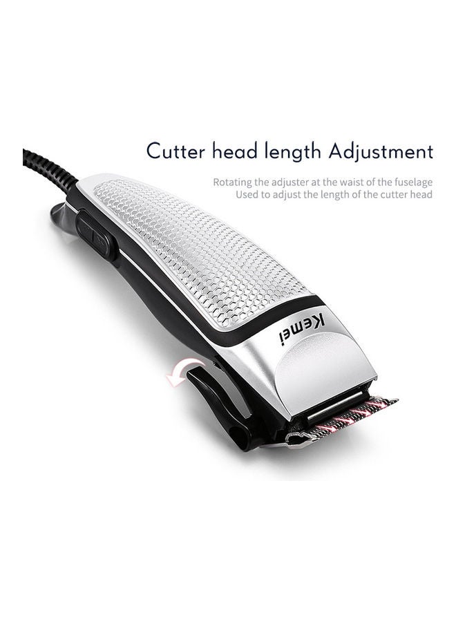 Professional Hair Clipper Electric Trimmer Silver - Image 5