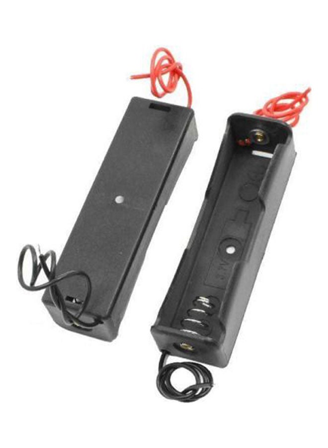 طقم مكون من 5 بطاريات LANLAN 23A/A23 (بجهد 12 فولت) مع صندوق حامل بمشبك ألوان متعددة - Image 3