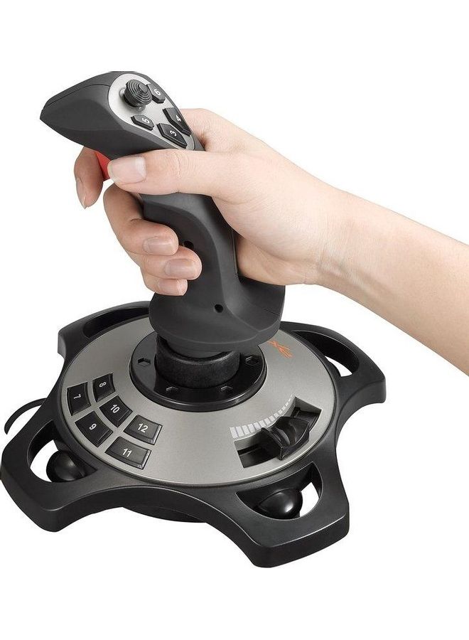 Flight Simulator Gamepad Controller Joystick for PC/Desktop black - Image 1