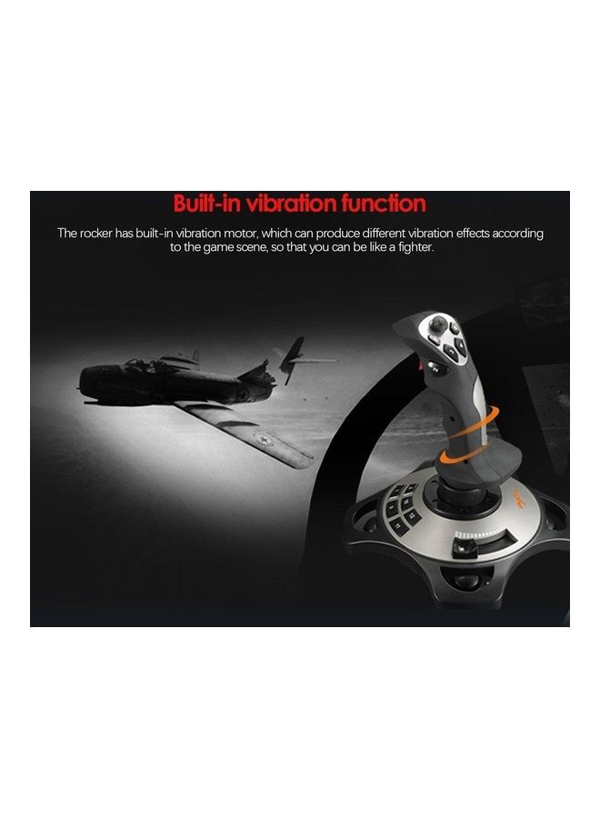 Flight Simulator Gamepad Controller Joystick for PC/Desktop black - Image 3