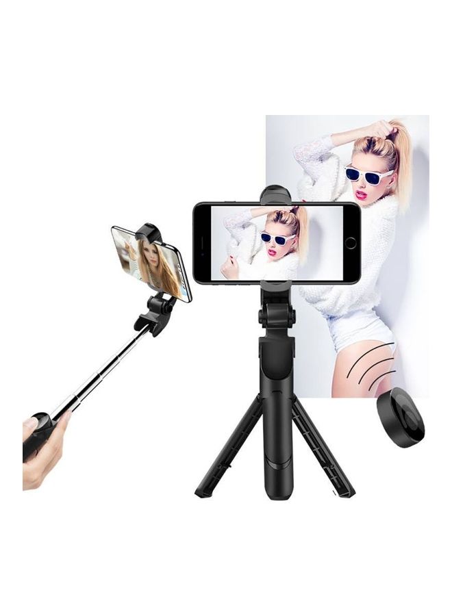 Selfie Stick For Smartphones Black