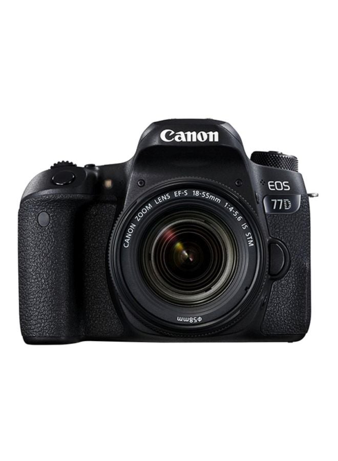 EOS 77D DSLR Camera With 18-55mm IS STM Lens