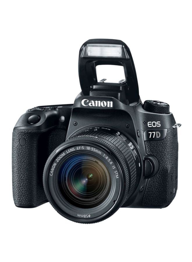 EOS 77D DSLR Camera With 18-55mm IS STM Lens