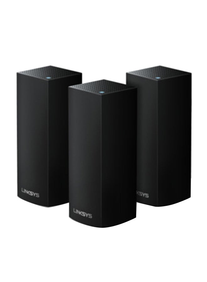 LINKSYS Pack Of 3 WHW0303B Velop Tri-Band Whole Home Mesh WiFi System Black  - Image 1