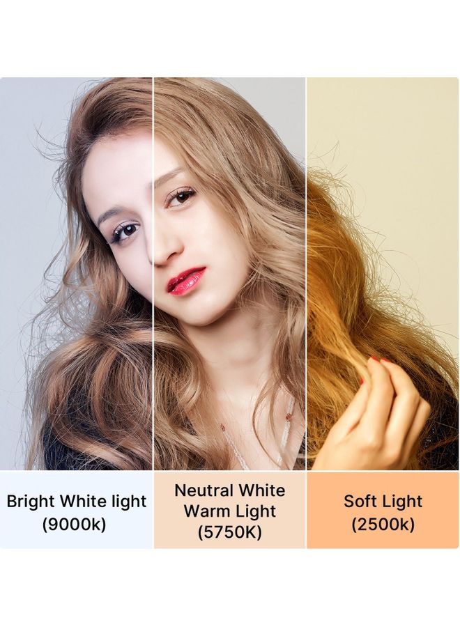 Fill Light Portable Multi-function Three-head Cold Boot Full-color Lighting Lamp multicolor - Image 2