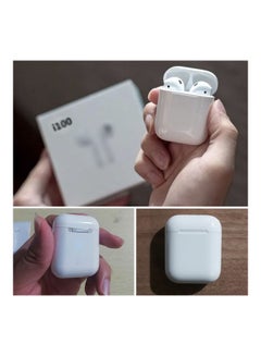 i100 TWS Wireless Bluetooth Earphone White