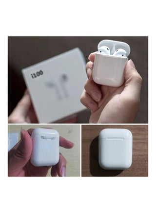 i100 TWS Wireless Bluetooth Earphone White - v1609783792/N43410919A_1