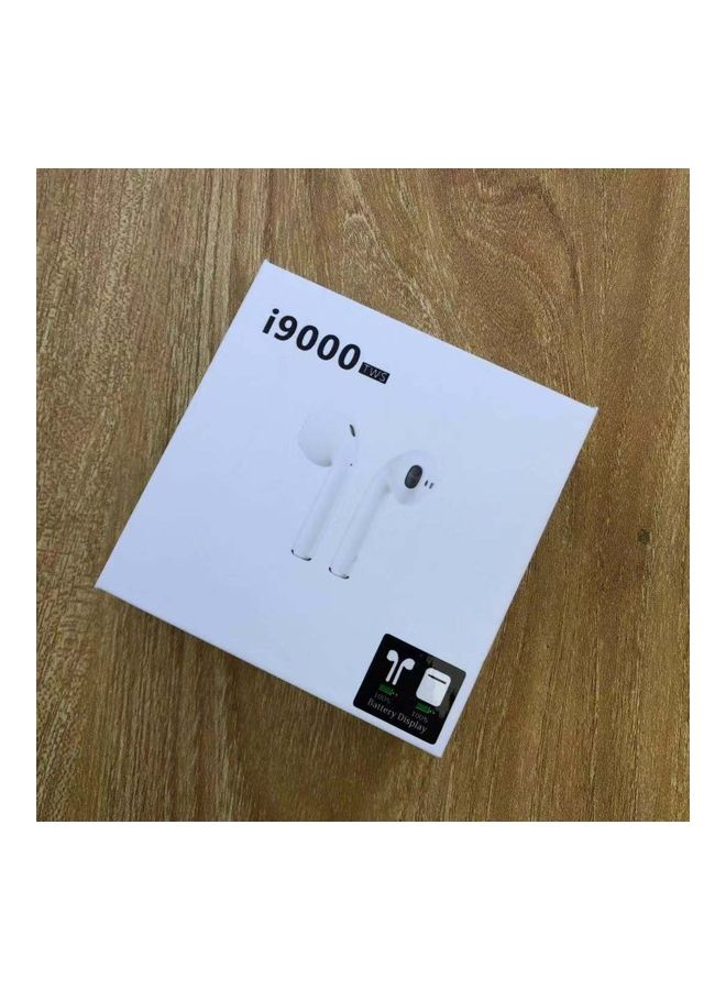 i9000 TWS Wireless Sound Earbuds White - Image 1