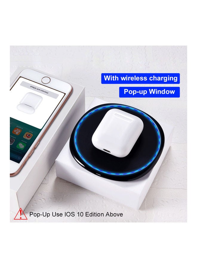 i9000 TWS Wireless Sound Earbuds White - Image 3