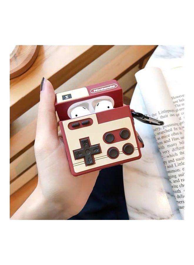 Protective Case For Apple AirPods with Cool Game Console Design Multicolour