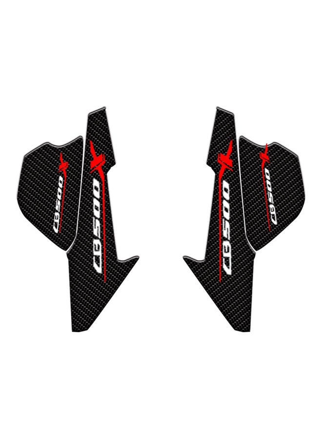 Generic - Motorcycle Carbon Fiber Gas Oil Tank Pad Protector - Image 1