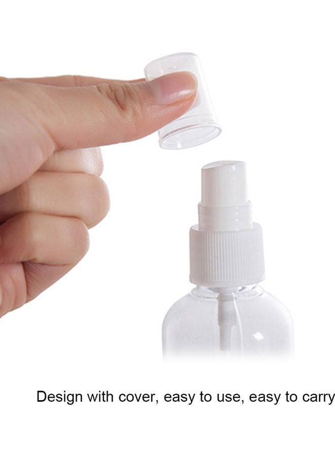 زجاجة بخاخ فارغة وشفافة بحجم صغيرة من البلاستيك قابلة لإعادة التعبئة شفاف - Image 2