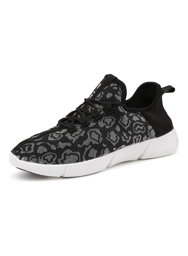 Generic LED Fiber Optic Shoes Black/Grey  - Image 1